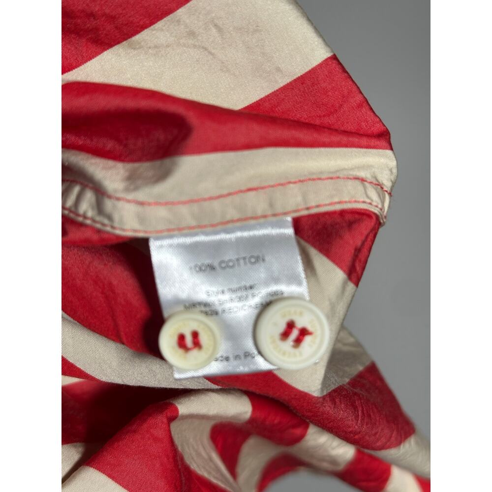 Sunnei Red Striped Button Up - image 3